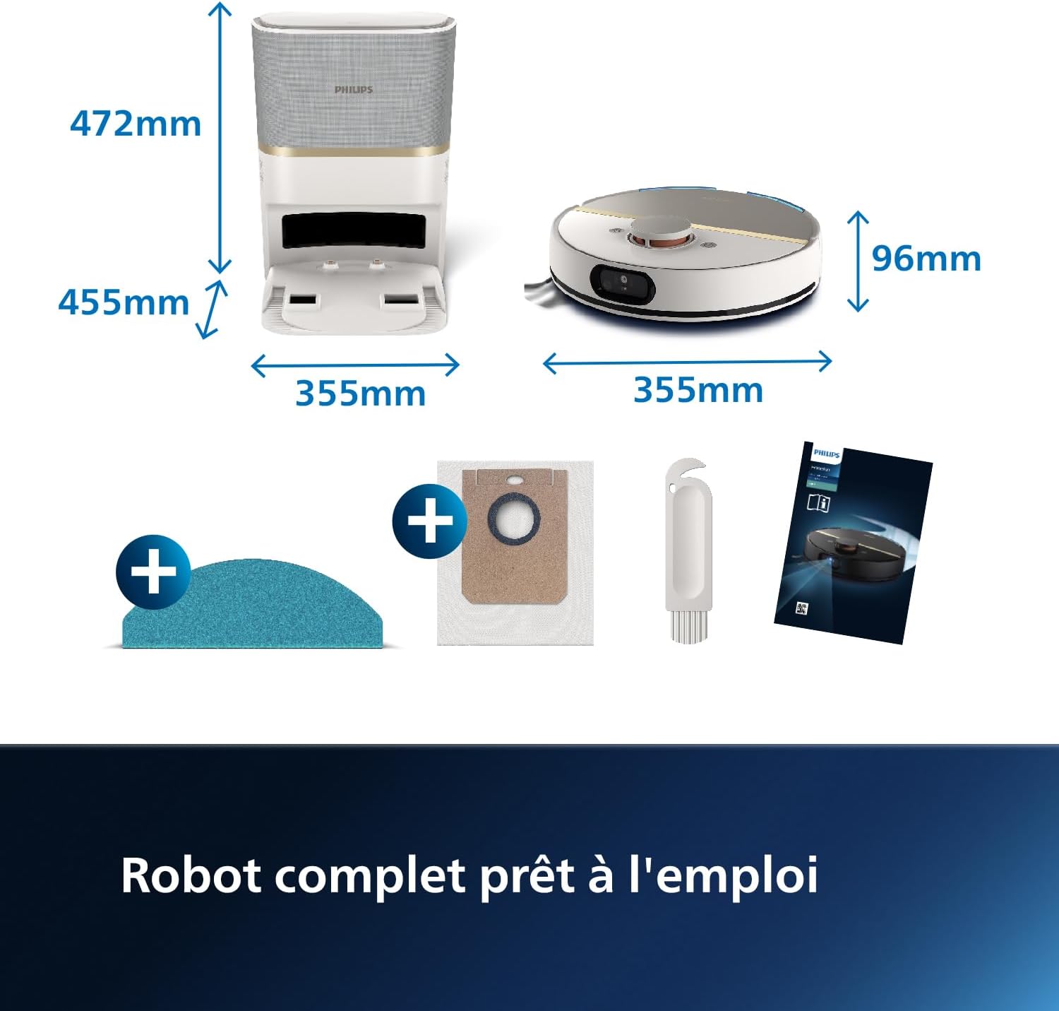 Aspirateur robot Versuni ‎XU7100/02