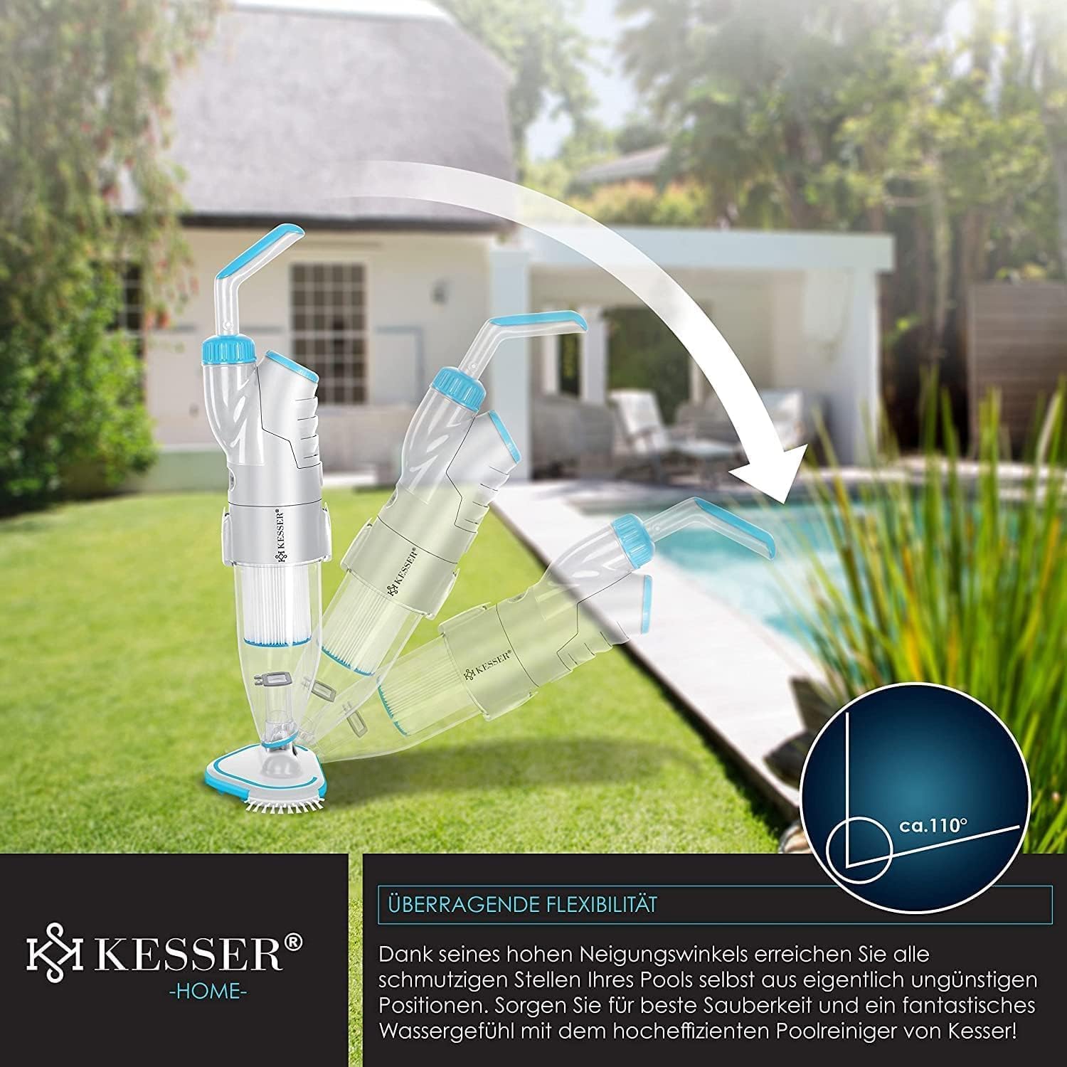 Aspirateur Piscine KESSER ‎22885/3